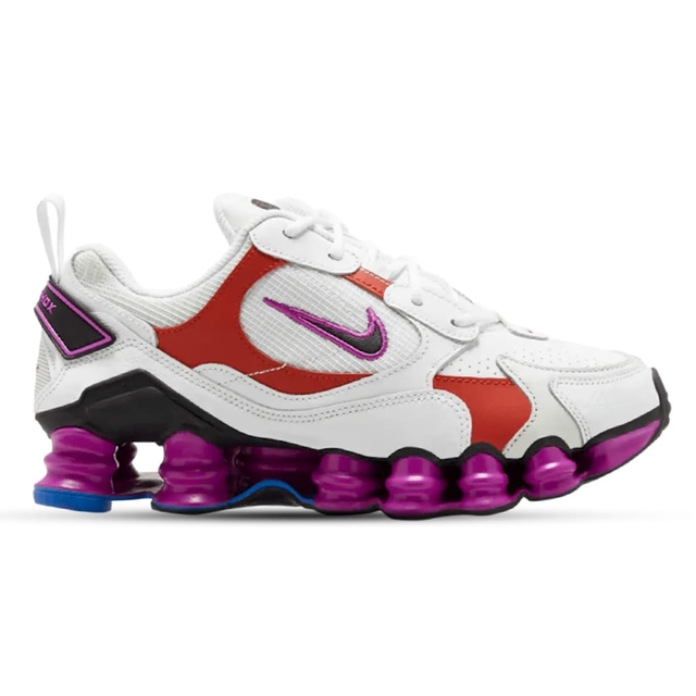 Nike shox cheap azul e laranja