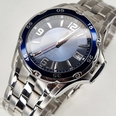 Bulova Marine Star caballero sumergible azul. 98B111