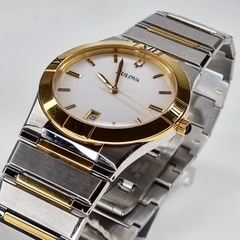 Reloj BULOVA Elegance Caballero comb oro plaque. 98B015 - comprar online