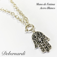 Dije mano de Fátima acero 9758 - DEBERNARDI - Joyeria Debernardi