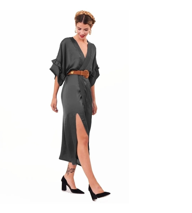Vestidos cruzados de noche hot sale