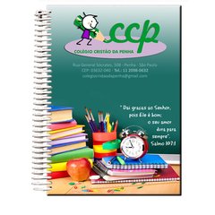 AGE015 - AGENDA ESCOLAR PERSONALIZADA - CAPA DURA na internet