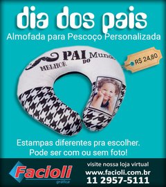 EST068 - ALMOFADA PARA PESCOÇO - DIA DOS PAIS - comprar online