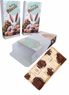 10 Embalagem Barra Chocolate Trufado Gourmet - Linha Pascoa Especial