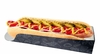 500 pçs Embalagem Hot Dog / Baguetes / Lanches 30cm - Linha Black