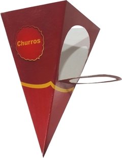 500 Pçs Embalagem Cone Churros Espanhol Churritos Cone