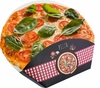 100 pçs Embalagem mini pizza - Linha Marcante