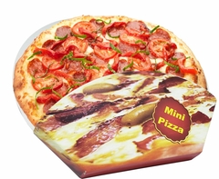 100 pçs Embalagem mini pizza