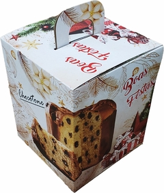 50 Pçs Caixa Embalagem Chocotone 500g Bco Natal na internet