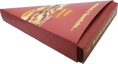 Imagem do 100 pçs Embalagem Pizza Pedaço Delivery - Linha Vermelha