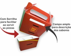 Imagem do 3000 Embalagem Pizza Cone Delivery (para 02 cone) - Personalizado