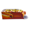 1000 pçs Embalagem Hot Dog / Cachorro Quente - Linha Vermelha
