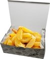 1000 pçs Embalagem Delivery M Batata Fritas e Porções 19x13x7cm