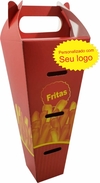 1000 pçs Embalagem Batata Delivery P (aprox 230g) - Personalizado