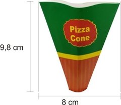 500 pçs Embalagem Suporte Mão Pizza Cone na internet