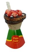 1000 pçs Embalagem Suporte Mesa Pizza Cone