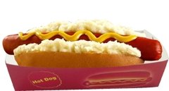 100 pçs Embalagem N02 Hot Dog / Cachorro Quente / Lanches 19 cm - Linha Vermelha