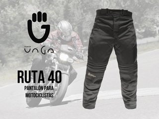 Pantalón de moto Ruta 40 con Abrigo desmontable y Protecciones