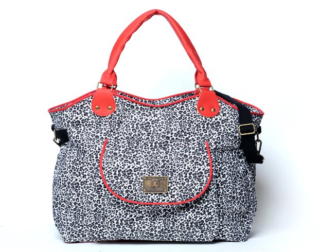 Bolso Happy Jazm n animal print vivo rojo OUTLET