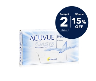 Acuvue Oasys x 2 cajas x 12 lentes Tecni Optica