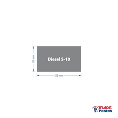 Adesivo de Visor Diesel S10