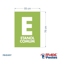 Adesivo Placar Totem Etanol AID-EX-0017