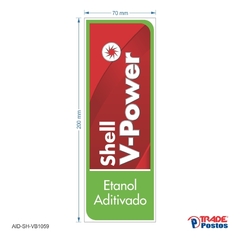 Adesivo Etanol VPower Aditivado AID-SH-VB1059-200x70mm