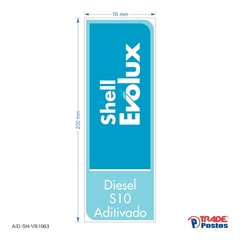 Adesivo Diesel S10 Aditivado AID-SH-VB1063-200x70mm