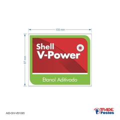 Adesivo Etanol VPower Aditivado AID-SH-VB1095-87x105mm