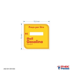 Adesivo Gasolina Comum AID-SH-VB1100-72x72,5mm