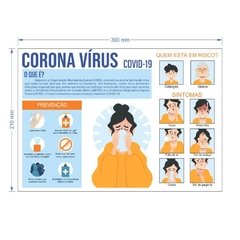 Adesivo Corona Vírus - AID-TR-A0035 - comprar online