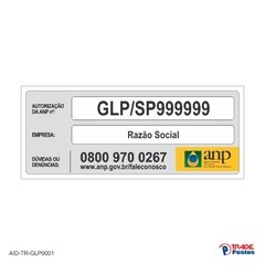 Adesivo para veículos GLP / AID-TR-GLP0001