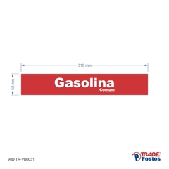 Adesivo De Bomba Gasolina Comum / Tradicional