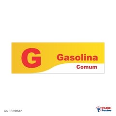 Adesivo Bomba Gasolina Comum / AID-TR-VB0087