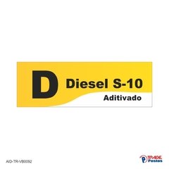 Adesivo Diesel S-10 Aditivado / AID-TR-VB0092