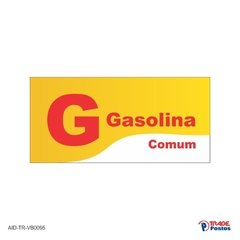Adesivo Gasolina Comum / AID-TR-VB0095