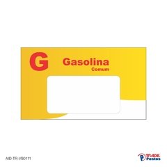 Adesivo Gasolina Comum / AID-TR-VB0111