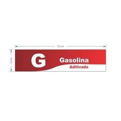 Adesivo Gasolina Aditivada / AID-TR-VB0120 - comprar online