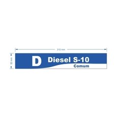 Adesivo Diesel S-10 Comum / AID-TR-VB0147 - comprar online