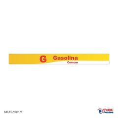 Adesivo Gasolina Comum / AID-TR-VB0175