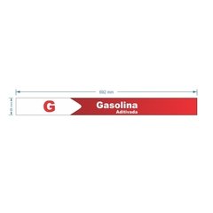 Adesivo Gasolina Aditivada / AID-TR-VB0312 - comprar online