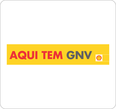 Faixa Aqui tem GNV - Amarelo / DS0008-1x5M - comprar online