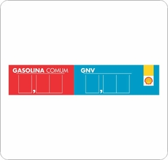 Faixa Gasolina + GNV / DS0017-1x5M