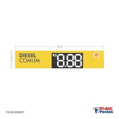 Faixa Diesel Comum / DS0027-1x5m - comprar online