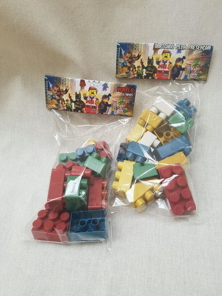 Lembrancinha Lego Jogo Infantil