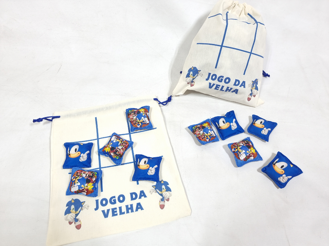 Jogo da Velha - Lembrancinha de Festa Circo