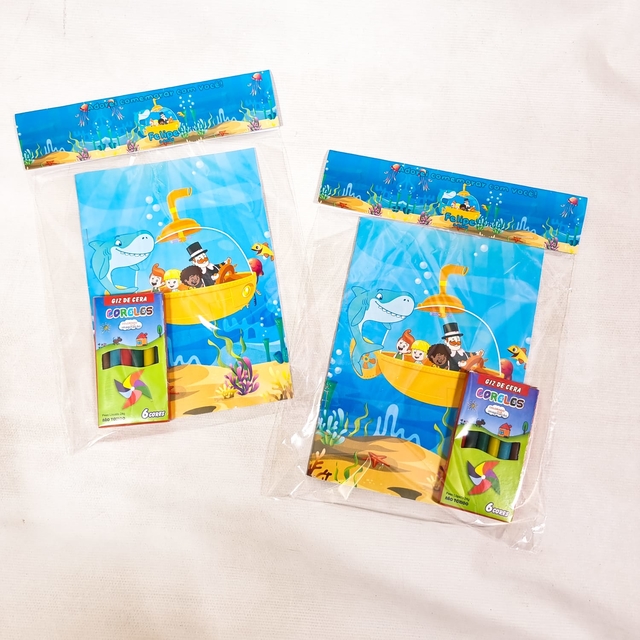 Caixa milk Pool party Kit personalizados Festa Infantil 10 unidades