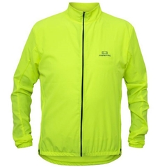 Jaqueta Corta Vento Masculina Márcio May Race Amarelo Neon Frente