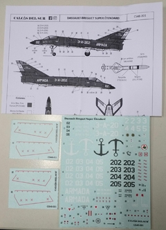 CS 48-001. Super Etendard Armada Argentina