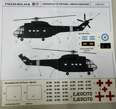 CS50-021. Aerospatiale SA 330 L Puma Ejército